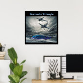 Vlucht 19 Bermuda-driehoek Poster (Thuiskantoor)