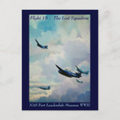 Vlucht 19 - Het Verloren Squadron Briefkaart (Voorkant)