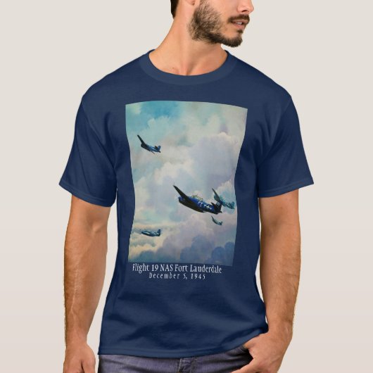 Vlucht 19 - Het Verloren Squadron T-shirt (Voorkant)