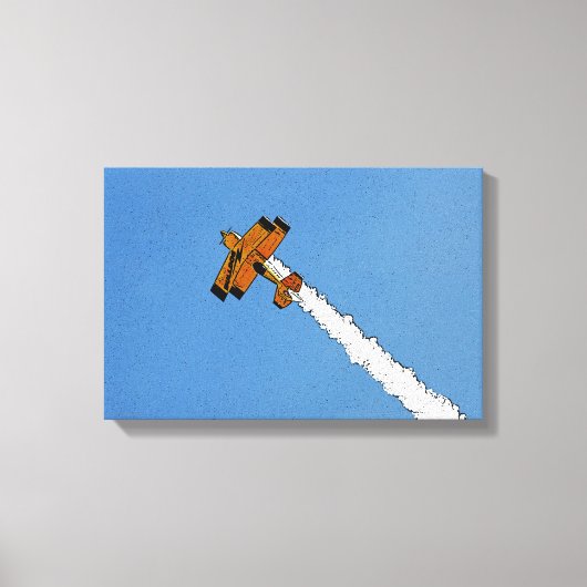 Vlucht 1 16,50x11 (41,25x27,5cm) waccna canvas afdruk (Voorkant)