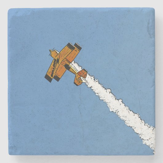 Vlucht 1 Coastercna Stenen Onderzetter (Voorkant)