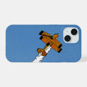 Vlucht 1 iphcna iPhone 15 case (Achterkant horizontaal)