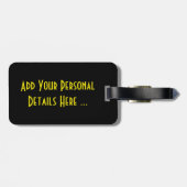 Vlucht 2 cd ltcna bagagelabel (Achterkant horizontaal)