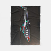 Vlucht 2 fba fleece deken (Voorkant)