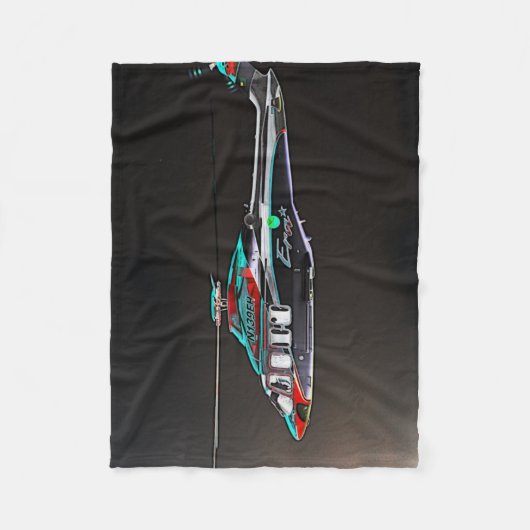 Vlucht 2 fba fleece deken (Voorkant)