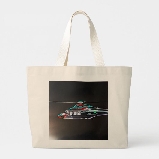 Vlucht 2 jtcna grote tote bag (Achterkant)