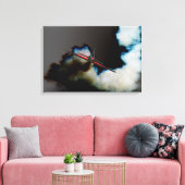 Vlucht 3 24x16 (60x40cm) waca canvas afdruk (Insitu (Woonkamer))
