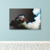 Vlucht 3 24x16 (60x40cm) waca canvas afdruk (Insitu (Houten vloer))