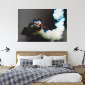 Vlucht 3 60x40 (150x100cm) waccnm canvas afdruk (Insitu (Slaapkamer))