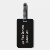 Vlucht 3 cd ltcnm bagagelabel (Achterkant verticaal)