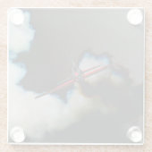 Vlucht 3 coastercnm glazen onderzetter (Achterkant)