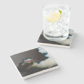 Vlucht 3 coastercnm stenen onderzetter (Zijkant)