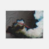 Vlucht 3 fbcna fleece deken (Voorkant (Horizontaal))