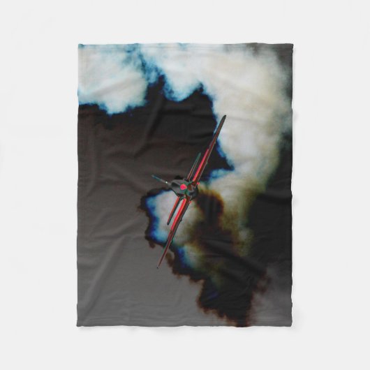 Vlucht 3 fbcnm fleece deken (Voorkant)