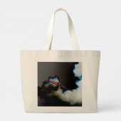 Vlucht 3 jta grote tote bag (Achterkant)