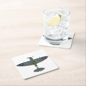 Vlucht 5 coastercnm kartonnen onderzetters (Insitu)