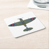 Vlucht 5 coastercnm kartonnen onderzetters (Schuin)