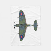 Vlucht 5 fbcna fleece deken (Voorkant)