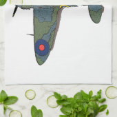 Vlucht 5 ktcna theedoek (Gevouwen)