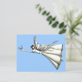 vlucht briefkaart (Staand voorkant)