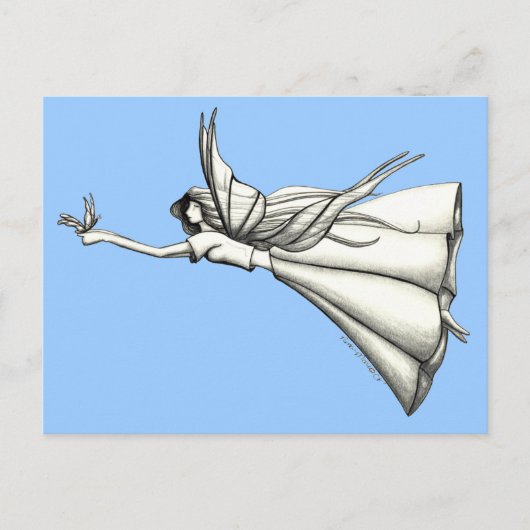 vlucht briefkaart (Voorkant)