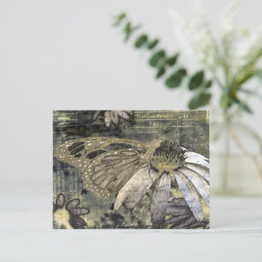 vlucht briefkaart (Staand voorkant)