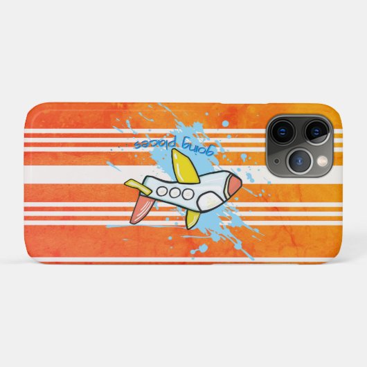 Vlucht Case-Mate iPhone Case (Achterkant (horizontaal))