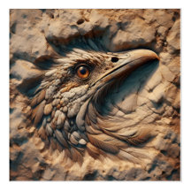 Vlucht door het zand van de tijd - Abstracte kunst