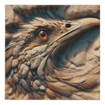 Vlucht door het zand van de tijd - Abstracte kunst