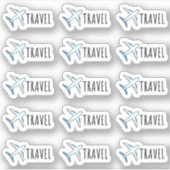 Vlucht Herinnering Functionele Planner voor Vliegt Sticker (Voorkant)