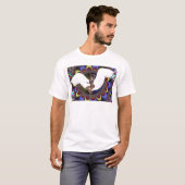 Vlucht in chaos t-shirt (Voorkant volledig)