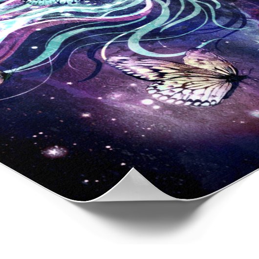 Vlucht in Fantasy Poster (Hoek)