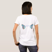 vlucht met website t-shirt (Achterkant volledig)