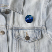 Vlucht Midnight Ronde Button 3,2 Cm (In situ)