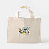 Vlucht Mini Tote Bag (Achterkant)