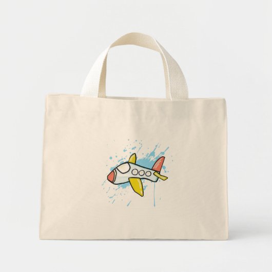 Vlucht Mini Tote Bag (Voorkant)