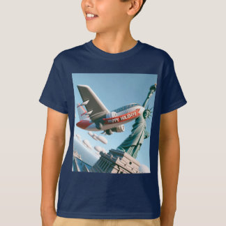 Vlucht naar Amerika door Natasha Us T-shirt