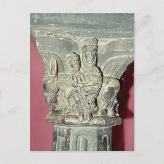 Vlucht naar de Egyptische hoofdstad Briefkaart (Voorkant)