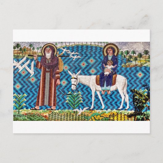Vlucht naar Egypte Briefkaart (Voorkant)