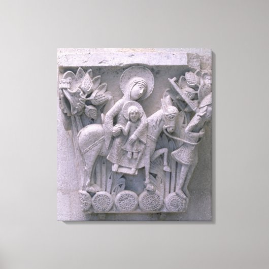 Vlucht naar Egypte Canvas Afdruk (Voorkant)