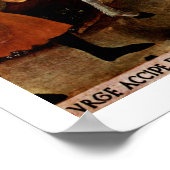 Vlucht naar Egypte door Angelico Fra Poster (Hoek)