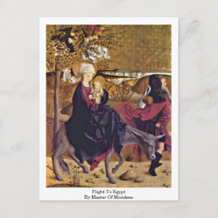 Vlucht naar Egypte door de kapitein van Mondsee Briefkaart