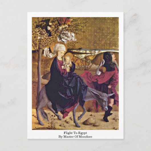 Vlucht naar Egypte door de kapitein van Mondsee Briefkaart (Voorkant)