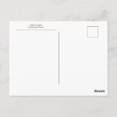 Vlucht naar Egypte door Emmanuel Tzanes Briefkaart (Achterkant)