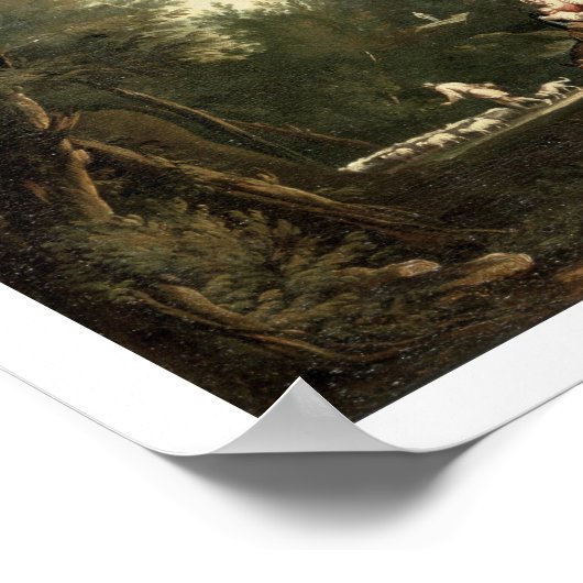 Vlucht naar Egypte Poster (Hoek)