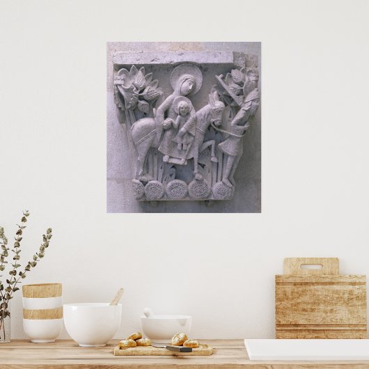 Vlucht naar Egypte Poster (Keuken)