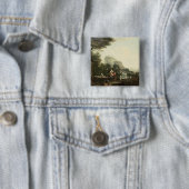 Vlucht naar Egypte Vierkante Button 5,1 Cm (In situ)