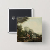 Vlucht naar Egypte Vierkante Button 5,1 Cm (Voorkant /achterkant)