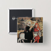 Vlucht naar Egypte Vierkante Button 5,1 Cm (Voorkant /achterkant)