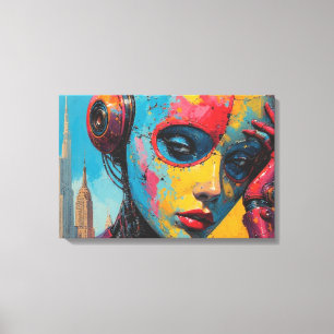 Vlucht naar Gisteren-2 Canvas Afdruk